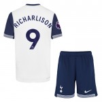 Nogometni Dresovi Tottenham Hotspur Richarlison 9 Dječji Domaći 2024-25 Kratkih Rukava